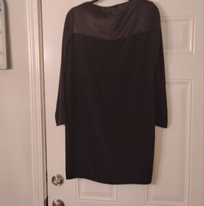 Jones New York Elegant Black Long Sleeve Dress